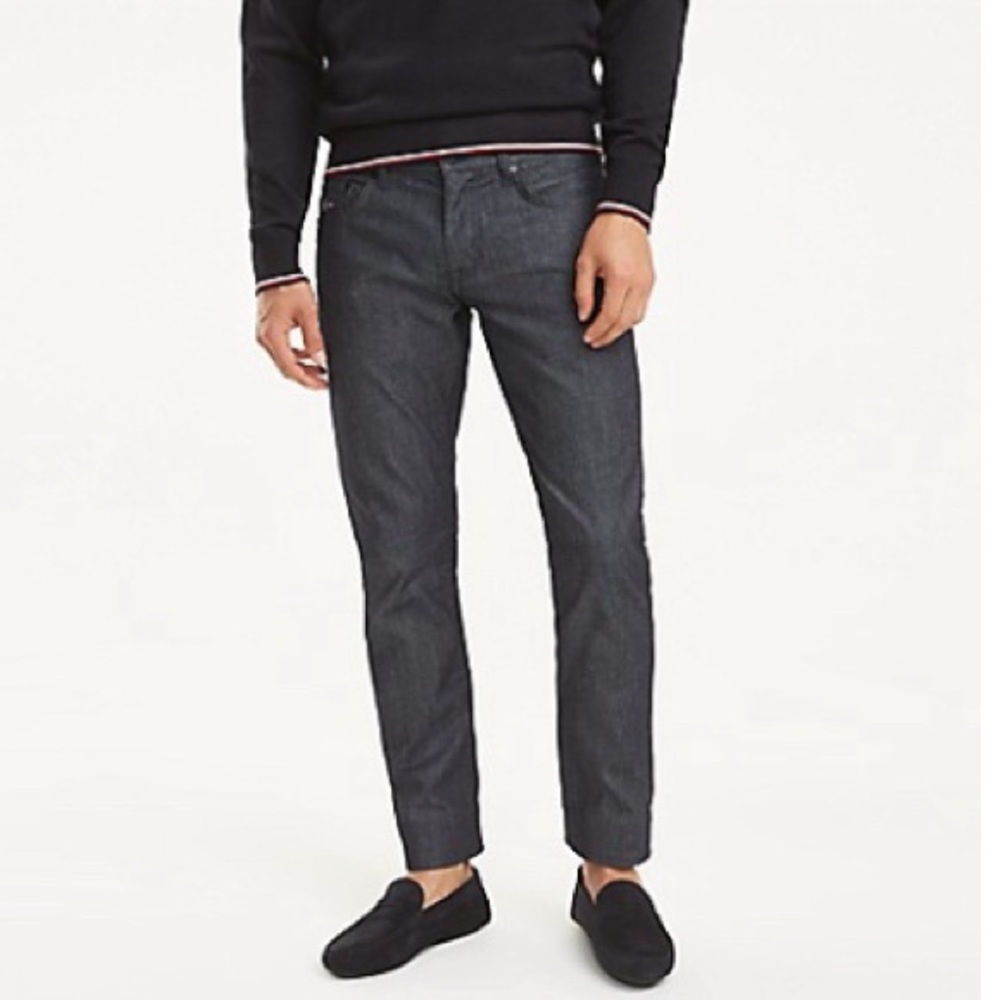 NWT Cotton On Beckley Straight Leg Jeans, Rinsed Indigo, Size 34 New w/Tag